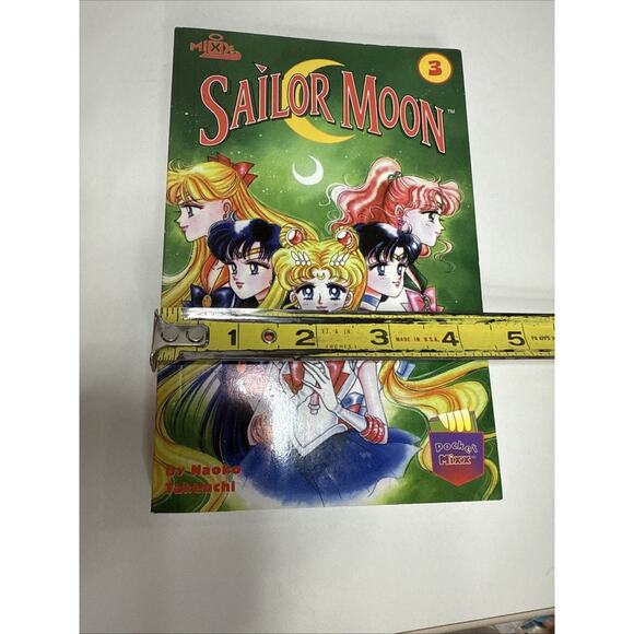 Sailor Moon Vol. 3 by Naoko Takeuchi- OOP English Manga Pocket Edition Mixx 1999 - Picture 10 of 10